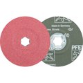 Pferd COMBICLICK® Fiber Disc, 5" Dia. - Ceramic Oxide CO, 60 Grit 40707